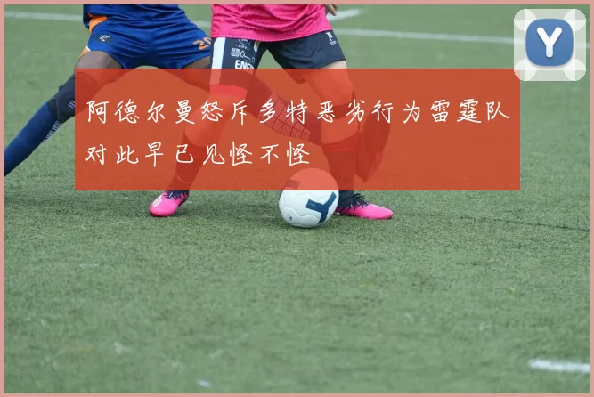 阿德尔曼怒斥多特恶劣行为雷霆队对此早已见怪不怪